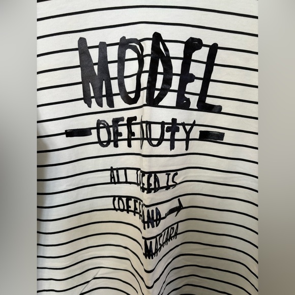 Rampage Model Off Duty Shirt/Sweatshirt (XL) NWT - Picture 4 of 8